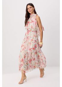 Trendyol Kleid Damen Gr&ouml;&szlig;e 36 creme / hellgr&uuml;n / rosa / hellrot Sommerkleid