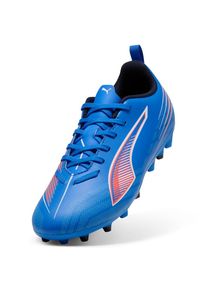 Puma, Unisex, Puma Fussballschuh &raquo;ULTRA 6 PLAY MG JR&laquo; f&uuml;r Kunstrasen und harte Naturb&ouml;den, leichtes Funktions-Mesh, ultra blau, Puma wei&szlig;, glowing rot