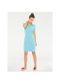 Heine, Unisex, Heine Shirtkleid &raquo;Polokleid&laquo;, t&uuml;rkis, 38, Normalgr&ouml;ssen, Figurnahes, kniefreies Kleid im klassischen Polo-Styl
