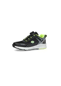 Dockers by Gerli, Unisex, Dockers by Gerli Sneaker Freizeitschuh, Sportsneaker mit Drehverschluss, Leichtgewicht, schwarz, grau, lime, 38, Dockers-