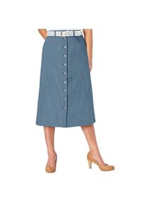 Inspirationen, Unisex, Jeansrock, blau, bleached, 38, Baumwoll-Qualit&auml;t
