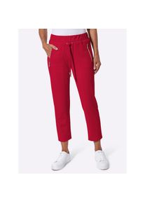 Casual Looks, Unisex, 7/8-Hose, erdbeere, 48, Normalgr&ouml;ssen, bequeme Schlupfform