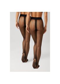 Ysabel Mora, Unisex, YSABEL MORA Feinstrumpfhose 20 DEN, schwarz, XL, YSABEL MORA Feinstrumpfhose im Cabaret-Stil
