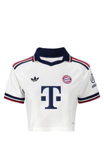 adidas originals Trikot 'FC Bayern Away 26-27' Damen Gr&ouml;&szlig;e S navy / knallrot / wei&szlig;