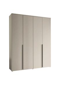 Carryhome Dreht&uuml;renschrank , Kaschmir , Holzwerkstoff , 2 F&auml;cher , 180x225x52 cm , Schlafzimmer, Komplette Schlafzimmer und Serien, Schlafzimmerserie