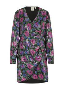 YAS Petite, Femmes Robe 'LIVO', bleu / vert / rose / noir
