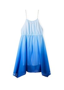 MINOTI, Filles Robe, bleu / blanc