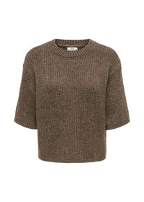 Jacqueline de Yong JDY Pullover 'JDYLINEA' Damen Gr&ouml;&szlig;e L braunmeliert
