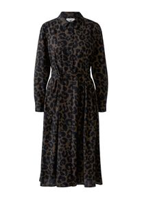 Oui Kleid Damen Gr&ouml;&szlig;e 34 braun / umbra / schwarz Sommerkleid