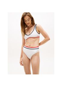 Tommy Hilfiger Swimwear, Unisex, Bustier-Bikini-Top &raquo;SCOOP&laquo;, ecru, XS (34), N-Gr, Bralette-Bikinioberteil von Tommy Hilfiger