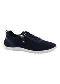 Tom Tailor, Unisex, Tom Tailor Sneaker &raquo;Patty&laquo; Freizeitschuh, Halbschuh, Schn&uuml;rschuh in Strickoptik, navy, 38, Schn&uuml;rschuh mit Logoschriftzug an der 