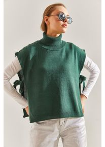 Bianco Lucci Pullunder Damen Gr&ouml;&szlig;e XS/XL gr&uuml;n