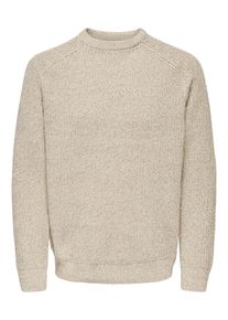 Only & Sons Only & Sons Pullover 'ONSJoin' Herren Gr&ouml;&szlig;e XS beigemeliert