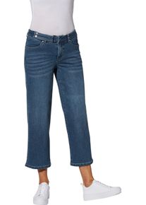 Damen Culotte in Denim-Qualit&auml;t blue-stone-washed