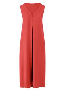 Peter Hahn - &Auml;rmelloses Kleid, rot, Gr. 44, Viskose