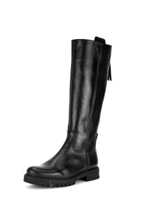Gabor - Langschaft-Stiefel, schwarz, Gr. 38, Orthop&auml;dische Einlagen, Leder