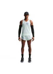 Nike Herren Aeroswift Dri-Fit ADV Graphic 2-Brief Shorts gr&uuml;n
