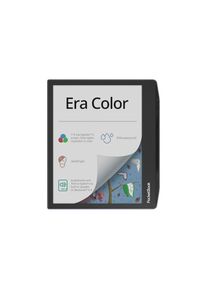 PocketBook, PocketBook E-Book &raquo;Era Color Stormy Sea&laquo; (17,71 cm / 7 &prime;&prime;) ), schwarz, Starker 2500 mAH, schneller 1.8 GHz-Quad-Core-Prozessor, 1 GB RAM, 
