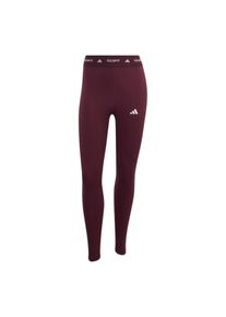 adidas Performance Pantalon de sport 'TECHFIT 7/8' Femme marron ch&acirc;taigne taille XL