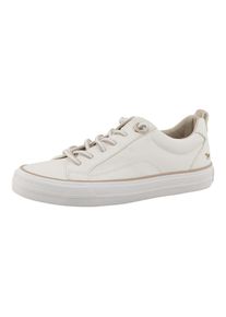 Mustang Shoes, Unisex, Slip-On Sneaker &raquo;Ulla&laquo; Freizeitschuh, Halbschuh, Slipper mit weicher Schaftrand-Polsterung, creme, 40, Schlupfschuh mit 