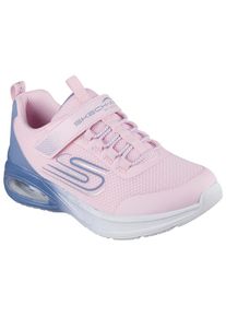 Skechers, Unisex, Sneaker &raquo;MICROSPEC MAX ADVANCE&laquo; , Slip-OnSneaker, Klettverschluss,S-Logo, Gr&ouml;ssenschablone zum Download, rosa, grau, 29, Cooler 