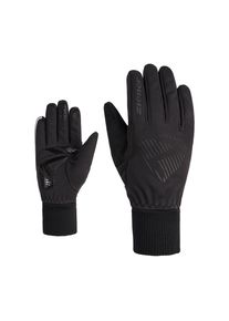 Ziener, Unisex, Fahrradhandschuhe &raquo;DOMMI-Z BIKE JUNIOR&laquo; warm, winddicht, wasserabweisend, atmungsaktiv, elastisch, schwarz, XL, Winddichte, 