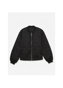 V&eacute;ro Moda Vero Moda, Unisex, Blouson &raquo;VMCARA BOMBER WVN NOOS&laquo; Materialmix, gesteppte Details, schwarz detail:silber zipper, S, Leichte Bomberjacke von Vero Moda