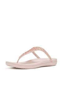 fitflop, Unisex, Zehentrenner &raquo;SOLAY MIXED-CRYSTAL TOE-POST SANDALS&laquo; Dianette, Schlupfschuh, Sommerschuh mit edlem Glitter, rose, 37, Sommerschuh mit 