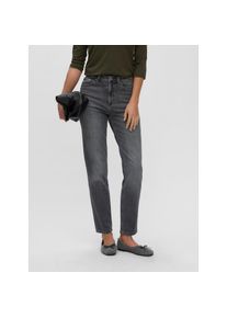 V&eacute;ro Moda Vero Moda, Unisex, Mom-Jeans &raquo;VMNICKIE HR MOM JEANS BLACK MIX NOOS&laquo; Baumwollmischung, high waist, loose fit, medium grau denim detail:ra226, 32, L&auml;nge