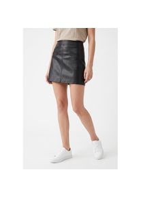 Only, Unisex, Only Lederimitatrock &raquo;ONLNELI HW FAUX LEATHER SKIRT CC PNT&laquo; Lederimitat, schwarz, L (40), Minirock von Only