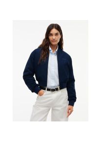 Tommy Jeans, Unisex, Blouson &raquo;TJW REG SCRIPT BOMBER&laquo; Materialmix, dunkelblau, M (40), Blouson von Tommy Jeans