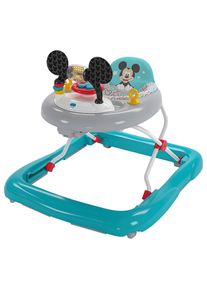 Lauflernwagen , Blau, Mehrfarbig , Metall, Kunststoff, Textil , 63.5x61x68.6 cm , EN 71, EN 1273 , Spieltisch mit Musik, Spieltiere abnehmbar , Spielzeug, Babyspielzeug, Lauflernwagen