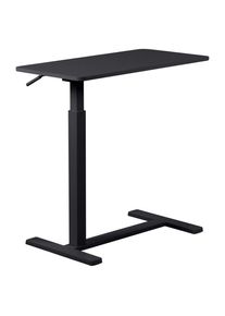 Boxxx Laptoptisch , Schwarz , Metall, Holzwerkstoff , rechteckig , eckig , 38x67-101x76 cm , h&ouml;henverstellbar , B&uuml;rom&ouml;bel, Schreibtische, Laptoptische