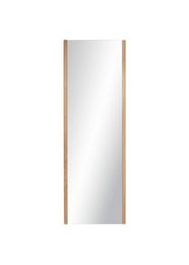 Linea Natura Wandspiegel , Eichefarben , Glas , rechteckig , 40x120x5.5 cm , senkrecht montierbar, Ganzk&ouml;rperspiegel , Spiegel, Wandspiegel