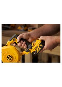Dewalt, Dewalt Akku-Laubbl&auml;ser &raquo;(b&uuml;rstenlos), XPS Akku, 216 mm&laquo;, bunt, Sehr effektiver Wirkungsgrad durch hohe Luftgeschwindigkeit und entsprechend 