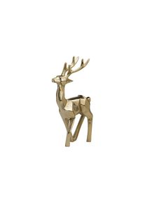 Eglo, Eglo Weihnachtsfigur &raquo;Balibian 30 cm&laquo;, goldfarben, Aluminium, B/H/T: 6,5 cm x 30 cm x 20 cm
