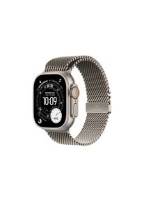 Apple, Smartwatch &raquo;Watch Ultra 3 Titanium&laquo; Watch OS, natur, natur, S10 Chip mit 64 Bit Dual Core Prozessor und 4 Core Neural Engine