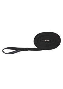 Trixie, Trixie Schleppleine &raquo;Schleppleine&laquo;, schwarz, Baumwolle, L/B: 15 m x 2 cm