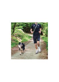 Trixie, Trixie Hundeleine &raquo;Dog Activity 1.&laquo;, grau, gr&uuml;n, Polyester, L/B: 1,8 m x 2 cm