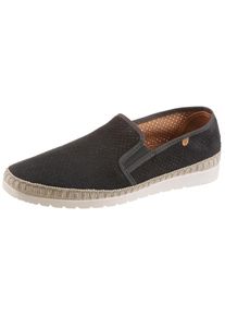 VERBENAS, Unisex, VERBENAS Slipper &raquo;Boris Hole Gallery&laquo; Espadrilles, Sommerschuh, Freizeitschuh mit luftiger Perforierung, anthrazit, 44, Slipper mit 
