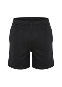 Hummel, Unisex, Hummel Shorts &raquo;HMLPULSE SWEAT SHORTS&laquo; mit gesticktem Chevron-Logo, aus Baumwolle, Polyester und Viskose, schwarz, M (38), N-Gr, 