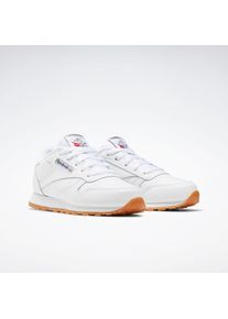 Reebok CLASSIC, Unisex, Sneaker &raquo;CLASSIC LEATHER&laquo;, wei&szlig;, gum, 31, Bequemer Sneaker von Reebok CLASSIC mit Schn&uuml;rung