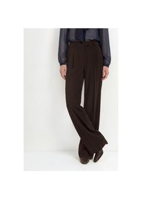 Richroyal, Unisex, RICHROYAL Bundfaltenhose Regular fit mit Bundfalten, chocolate torte, 42, N-Gr, Elegante Hose von Rich & Royal