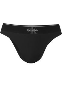 Calvin Klein Underwear, Unisex, Bikinislip &raquo;HIGH WAIST BIKINI&laquo; K&ouml;rpernahe Passform mit elastischem Bund, schwarz, XS (34), Slip von Calvin Klein 