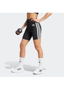 adidas Performance, Unisex, adidas Performance Shorts &raquo;OPT ESS 3S S&laquo; mit eng anliegendem Schnitt, f&uuml;r Erwachsene, aus Polyester, schwarz, wei&szlig;, 
