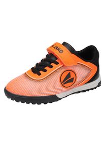 Jako, Unisex, Fussballschuh &raquo;J-ST COURSE EV&laquo; f&uuml;r verschiedene, synthetische Hartplatz-Typen, f&uuml;r Kinder, neon orange, jet schwarz, 34, Bequemer 