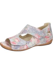 Waldl&auml;ufer Waldl&auml;ufer, Unisex, Sandale &raquo;Heliett&laquo; , Sommerschuh, Sandalette, Keilabsatz, geschlossene Ferse, H-Weite, pastell multicolor, 3,5 (36), Sandale im 