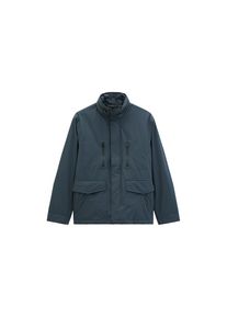 Marc O'Polo Marc O'polo, Unisex, Marc O'Polo Outdoorjacke mit Kapuze regular mit gesteppter Innenseite, peppercorn grau, S, &Uuml;bergangsjacke von Marc O'Polo