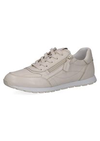Caprice, Unisex, Sneaker Freitzeitschuh, Schn&uuml;rschuh, Halbschuh in bequemer Weite, beige, 37, Caprice Halbschuh mit komfortabler Ausstattung