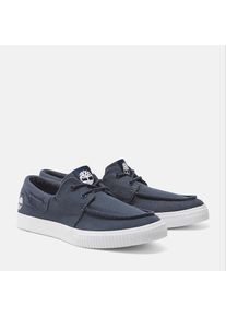 Timberland, Unisex, Sneaker &raquo;MYLO BAY LOW LACE UP SNEAKER&laquo;, dk blu texti, 44 (10), Modischer Bootsschuh von Timberland